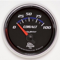 Auto Meter Cobalt Series Oil Pressure Gauge AU6127