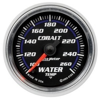 Auto Meter Cobalt Series Water Temperature Gauge AU6155