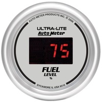 Auto Meter Ultra-Lite Digital Series Fuel Level Gauge AU6510