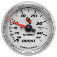 C2 Series Boost/Vacuum Gauge (AU7108)