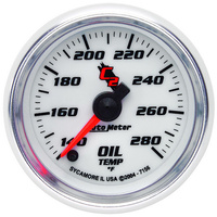 C2 Series Oil Temperature Gauge (AU7156)