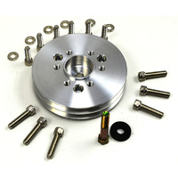 Accessory V-Pulley - Suit SB Chev, 2V, Polished