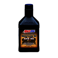 Amsoil V-Twin SAE 60 100% Synthetic Motorcycle Oil 946mL Bottle MCSQT