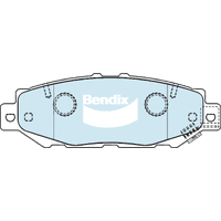 Bendix Rear Brake Pads (Two Bumps On Top Of Pad) (DB1396GCT)