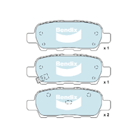Bendix Rear Brake Pads (DB1509GCT)