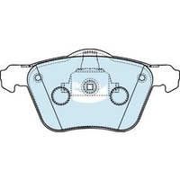 Front Brake Pads (DB1658GCT)
