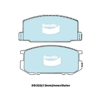 Bendix Front Brake Pads (DB322GCT)