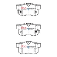 DBA DB1230SS Street Series Brake Pad Set Rear