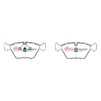 DBA DB1242SS Street Series Brake Pad Set Front