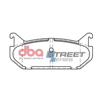 DBA DB1254SS Street Series Brake Pad Set Rear