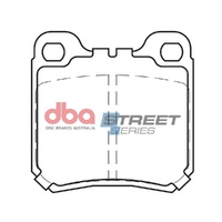 DBA DB1273SS Street Series Brake Pad Set Rear