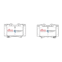 DBA DB1365SS Street Series Brake Pad Set Front