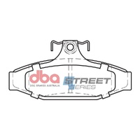 DBA DB1376SS Street Series Brake Pad Set Rear