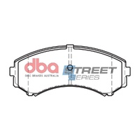 DBA DB1385SS Street Series Brake Pad Set Front