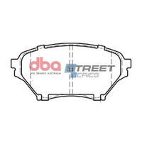 DBA DB1386SS Street Series Brake Pad Set Front