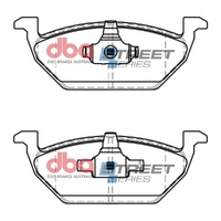 DBA DB1387SS Street Series Brake Pad Set Front