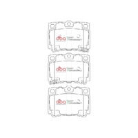 DBA DB1390SP Street Performance Brake Pad Set Rear
