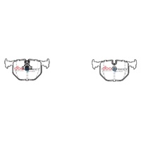 DBA DB1397SS Street Series Brake Pad Set Rear