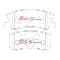 DBA DB1464SP Street Performance Brake Pad Set Rear