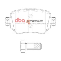 DBA DB15009XP Xtreme Performance Brake Pad Set Rear