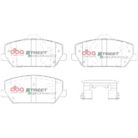 DBA DB15012SP Street Performance Brake Pad Set Front
