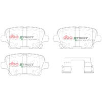DBA DB15019SP Street Performance Brake Pad Set Rear