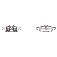 DBA DB1501SS Street Series Brake Pad Set Rear