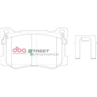DBA DB15021SP Street Performance Brake Pad Set Front