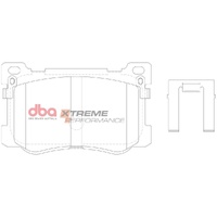 DBA DB15021XP Xtreme Performance Brake Pad Set Front