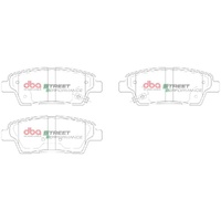 DBA DB15022SP Street Performance Brake Pad Set Rear