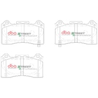 DBA DB15025SP Street Performance Brake Pad Set Front