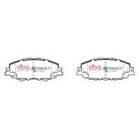 DBA DB15043SS Street Series Brake Pad Set Front