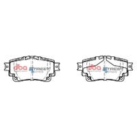 DBA DB15044SS Street Series Brake Pad Set Rear