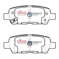 DBA DB1509SS Street Series Brake Pad Set Rear