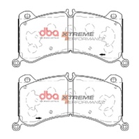 DBA DB15118XP Xtreme Performance Brake Pad Set Front