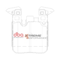 DBA DB15127XP Xtreme Performance Brake Pad Set Rear