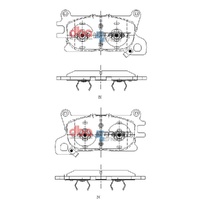 DBA DB15141SS Street Series Brake Pad Set Front
