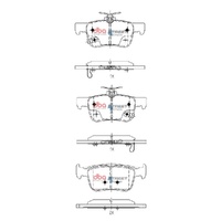 DBA DB15152SS Street Series Brake Pad Set Rear