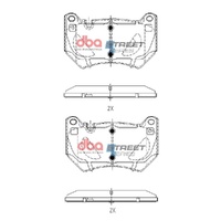 DBA DB15153SS Street Series Brake Pad Set Front
