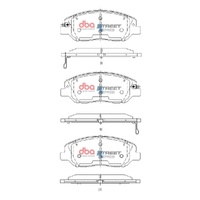 DBA DB15156SS Street Series Brake Pad Set Front