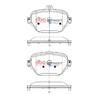 DBA DB15171SS Street Series Brake Pad Set Rear