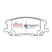 DBA DB1517SS Street Series Brake Pad Set Front