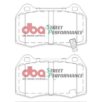 DBA DB1520SP Street Performance Brake Pad Set Front