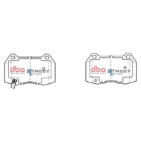 DBA DB1520SS Street Series Brake Pad Set Front