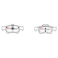 DBA DB1657SS Street Series Brake Pad Set Rear