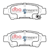DBA DB1660SS Street Series Brake Pad Set Rear