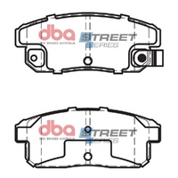 DBA DB1671SS Street Series Brake Pad Set Rear