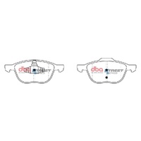 DBA DB1679SS Street Series Brake Pad Set Front