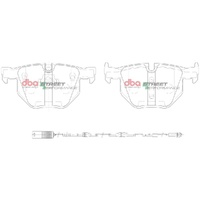 DBA DB1694SP Street Performance Brake Pad Set Rear