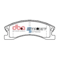 DBA DB1716SS Street Series Brake Pad Set Front